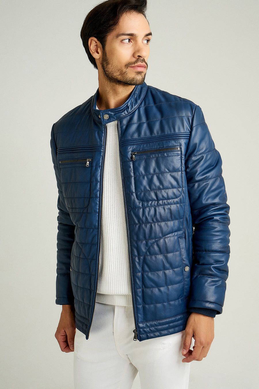 Paco Men's Leather Jacket