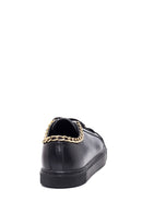 Kadın Deri Zincirli Sneaker | Derimod