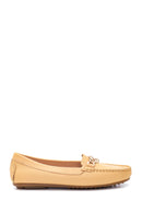 Kadın Bej Deri Loafer | Derimod