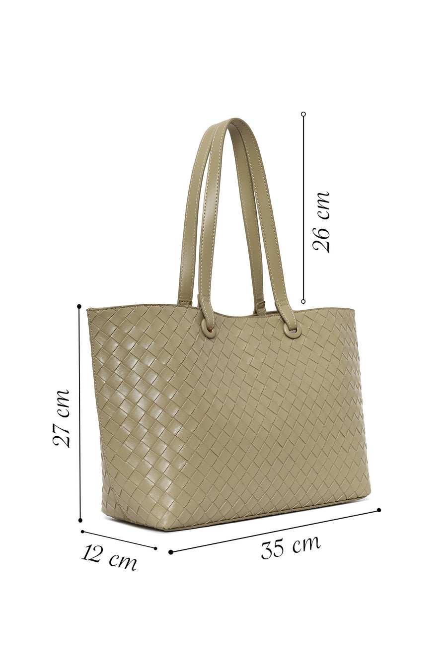 Woman Green Printed Shoulder Bag