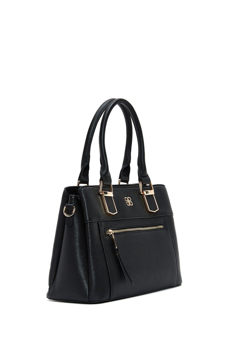 Women's Black Long Strap Classic Handbag