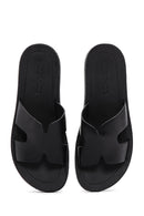 Women's Black Casual Slippers | Derimod