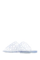 Women's Transparent Patterned Jelly Slippers | Derimod