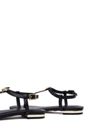 Woman Black Flip-Flop Sandal | Derimod