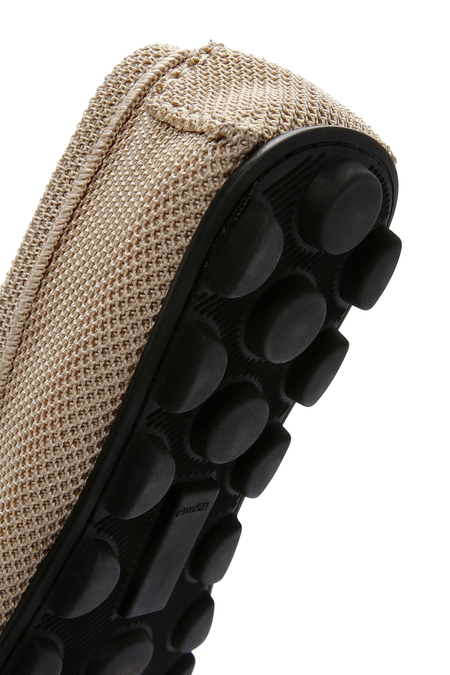 Men's Beige Fabric Loafer