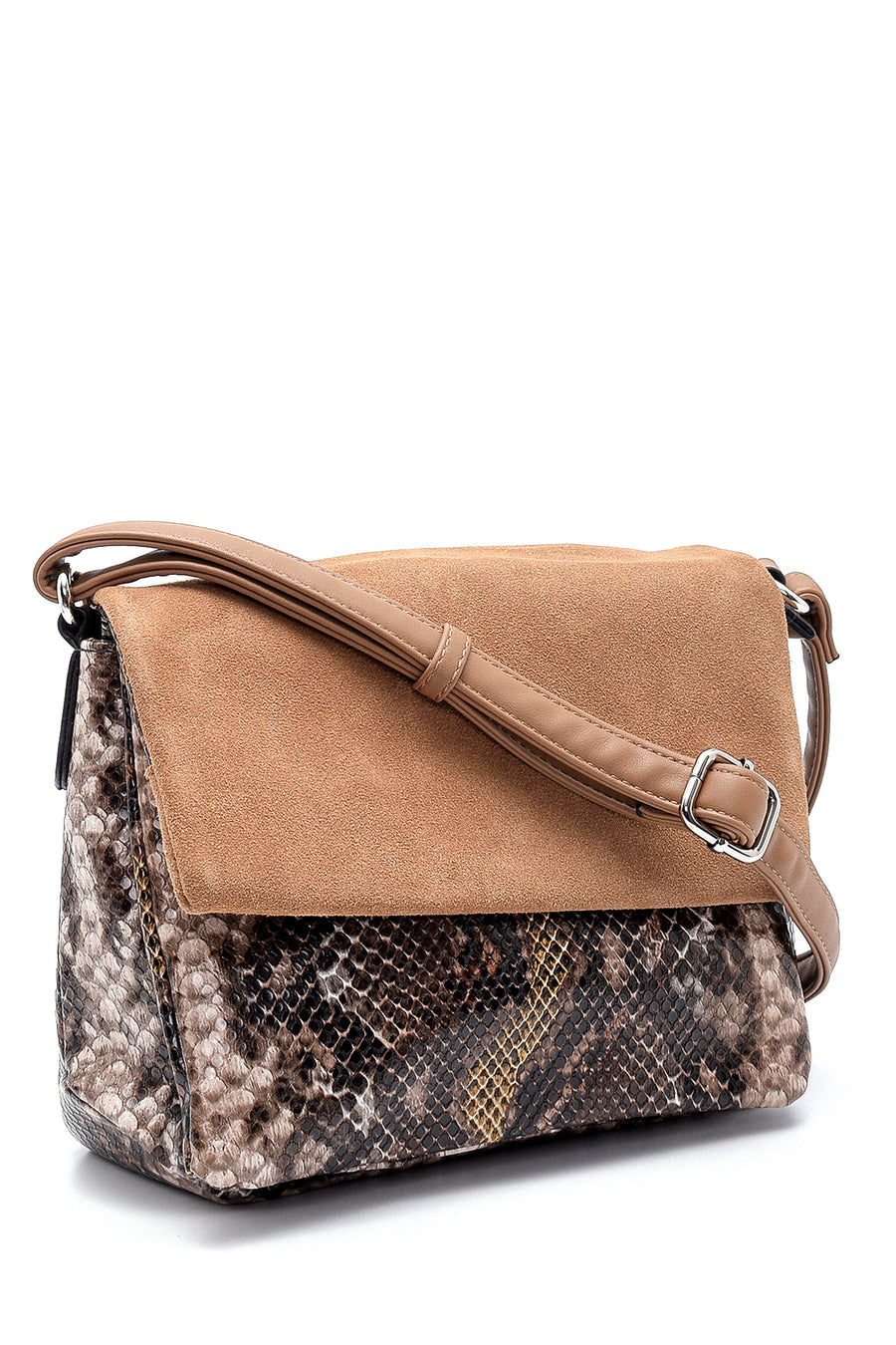 Women's Snake Pattern Shoulder Bag