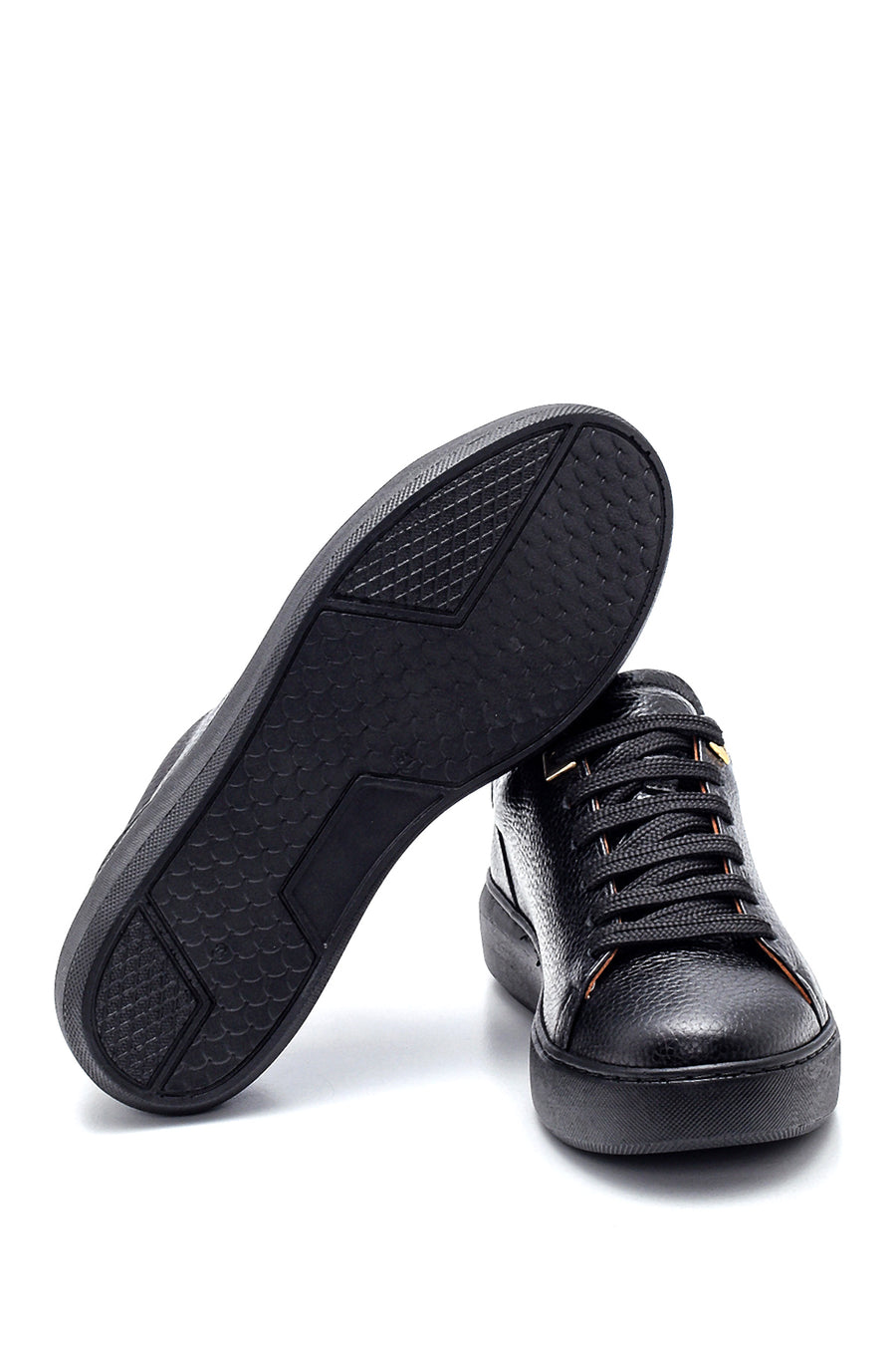 Women's Leather Printed Sneaker