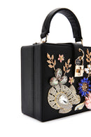 Women's Black Stone Handbag | Derimod