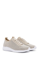 Derimod Zero Women's Beige Stone Sneaker | Derimod