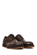 Men's Brown Lace-Up Leather Casual Shoes | Derimod