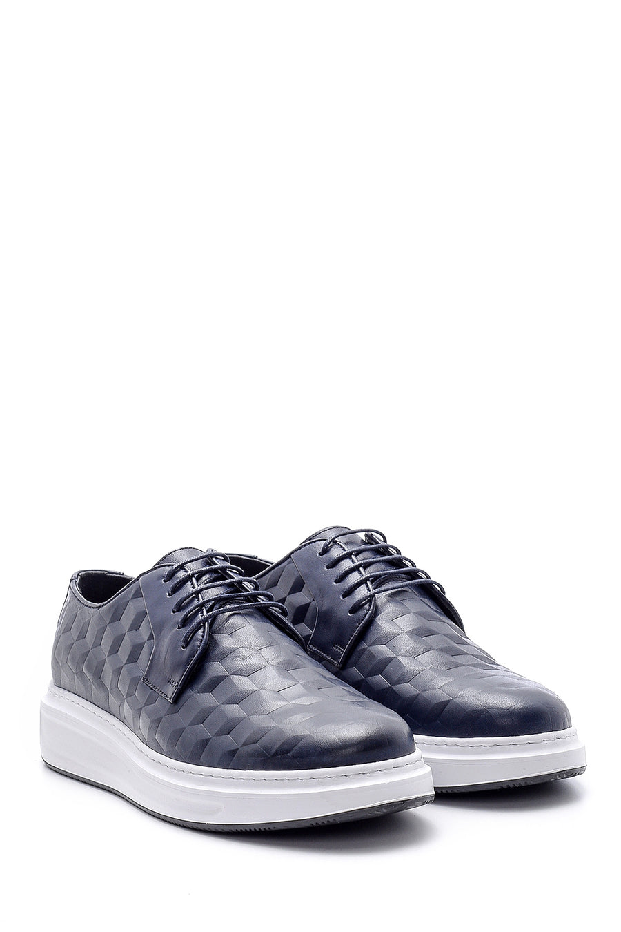 Men's Printed Leather Sneaker