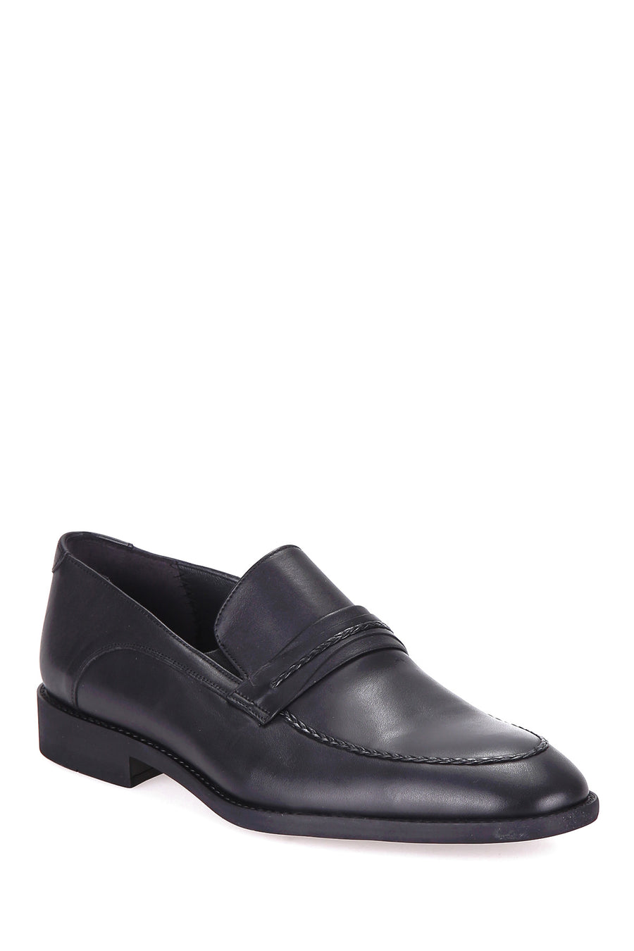 Rubber Sole Men's Leather Shoes