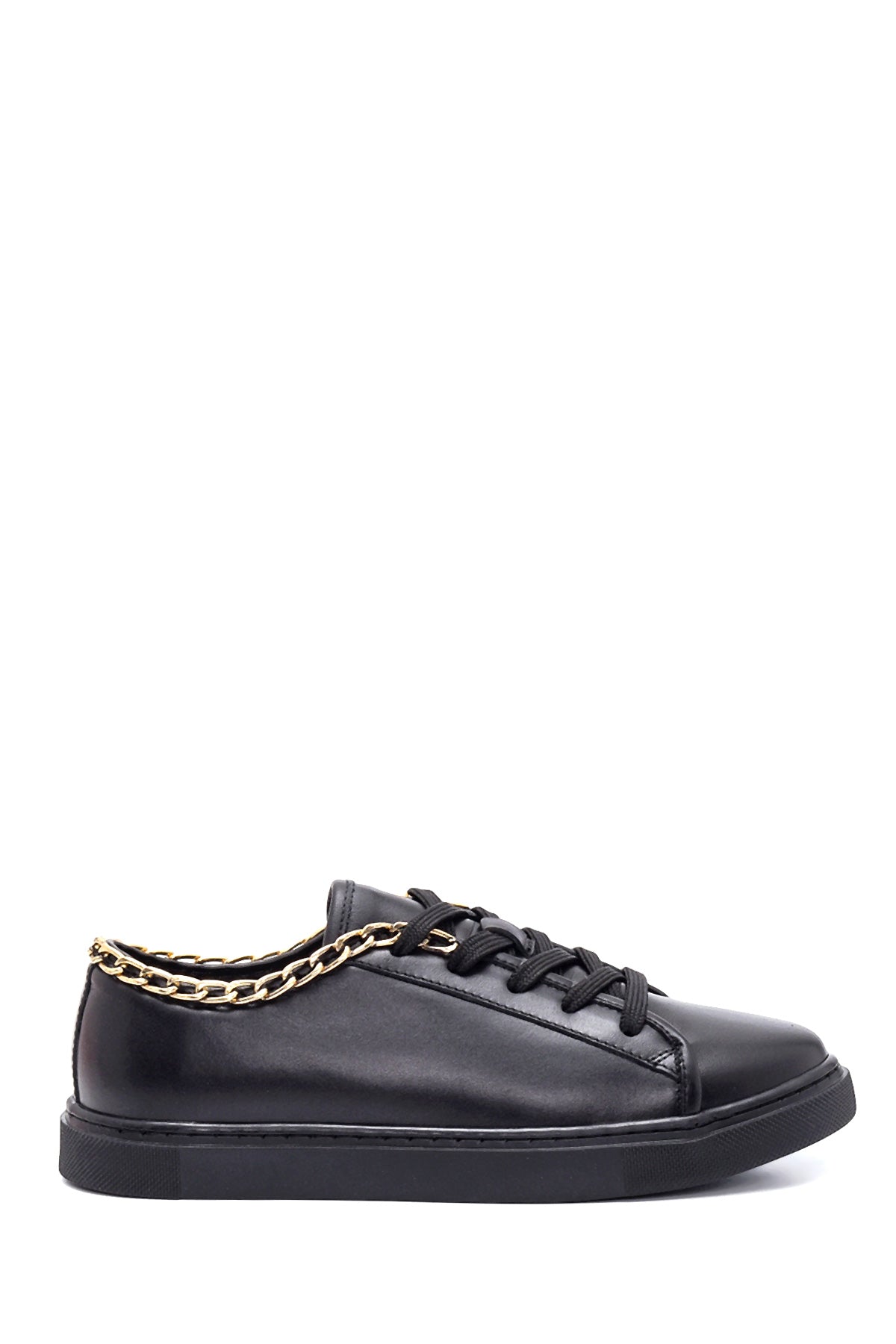 Kadın Deri Zincirli Sneaker 22SFD420018 | Derimod