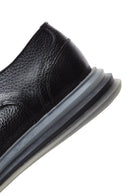 Men's Black Leather Casual Shoes | Derimod