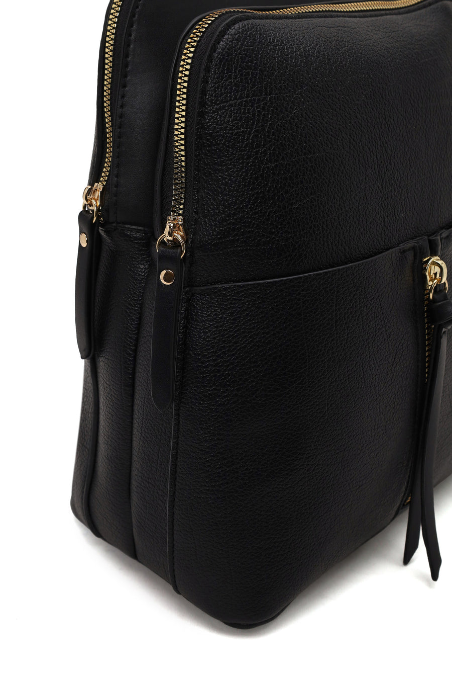 Woman Black Backpack