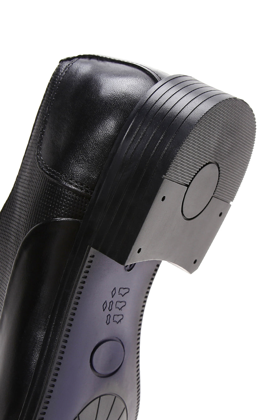 Men's Black Leather Classic Shoes