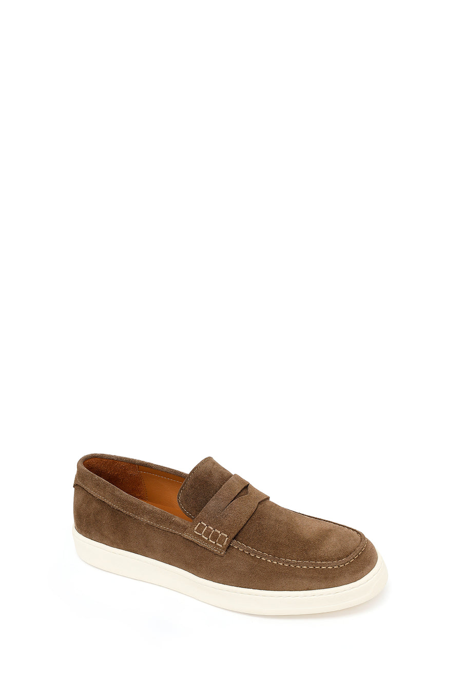 Erkek Taba Süet Deri Casual Loafer