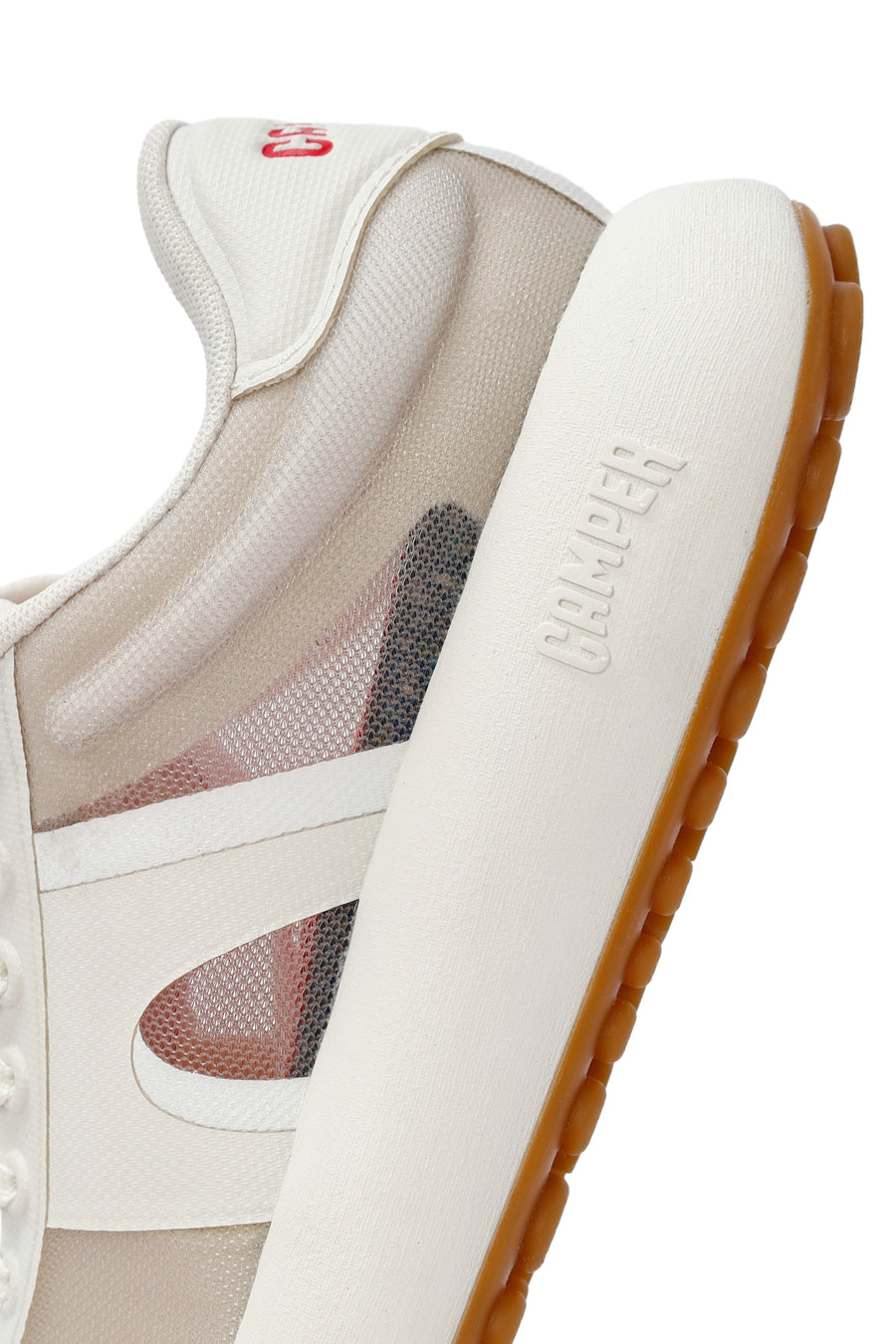 Camper Kadın Gri Pelotas Athens Bağcıklı Sneaker