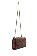 Women's Brown Long Strap Printed Handbag | Derimod