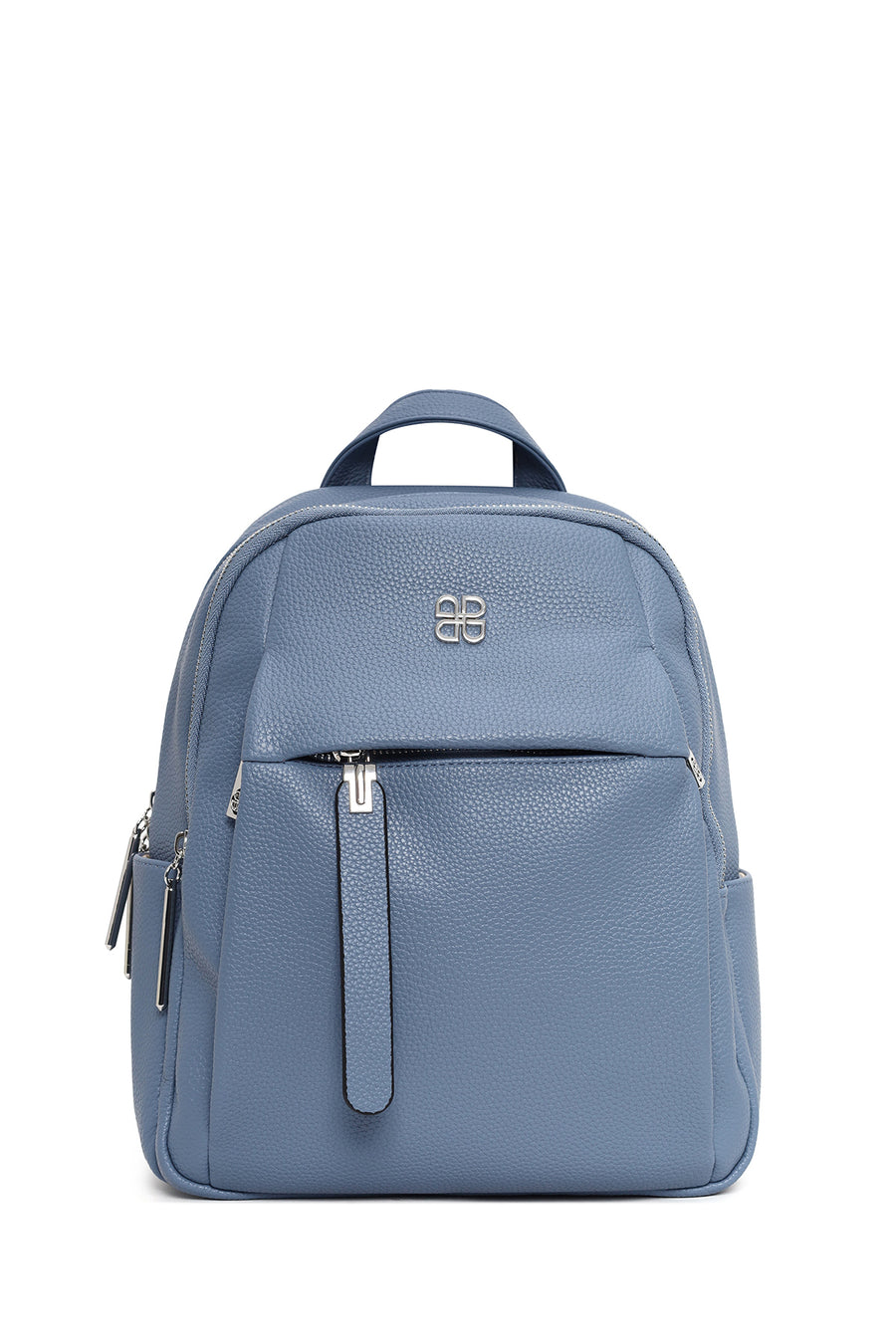Woman Blue Backpack