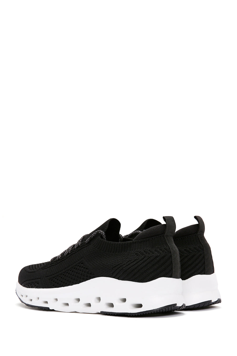 Derimod Zero Men's Black Lace-Up Thick Soled Sneaker