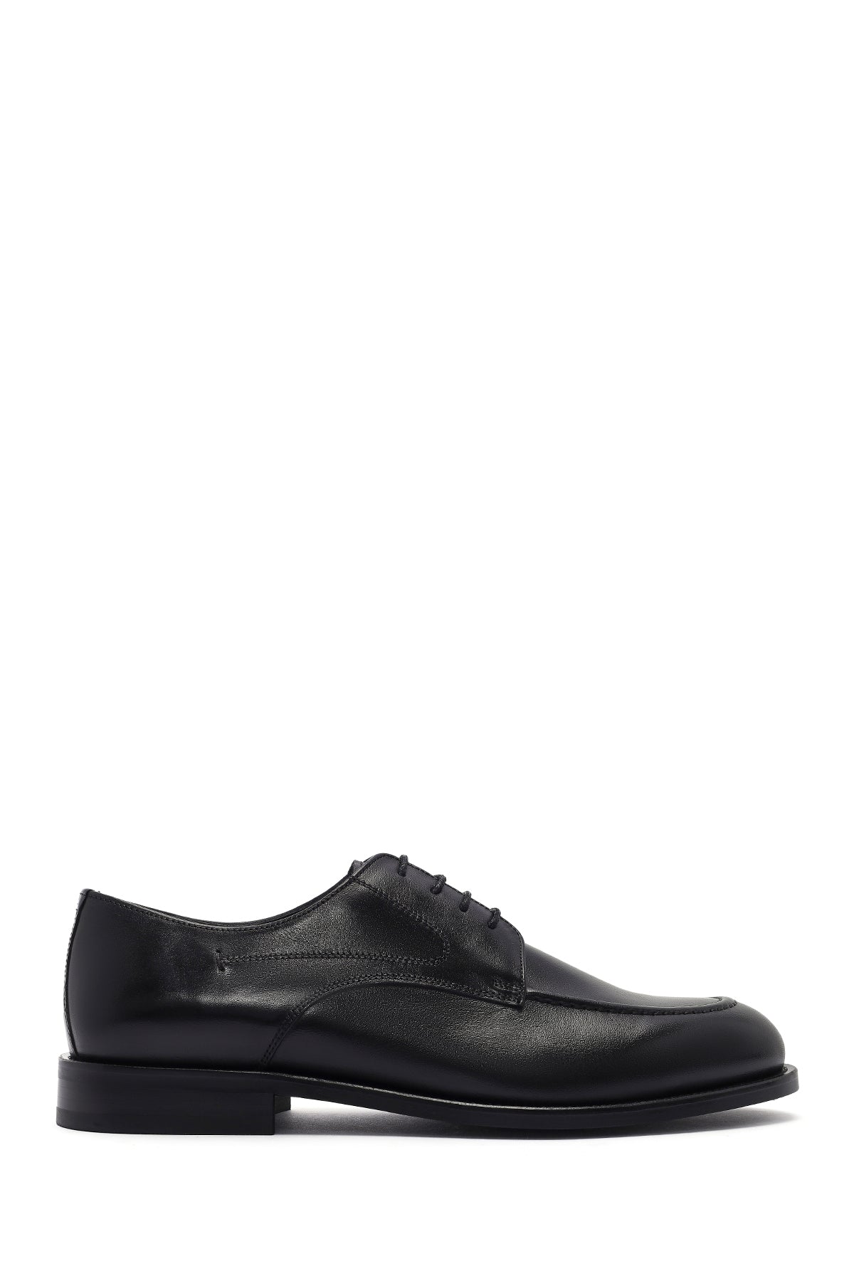 Men's Black Laced Leather Classic Shoes 25SFD621418 | Derimod