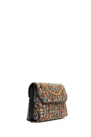 Women's Multi-Colored Long Chain Strap Stoned Shoulder Bag | Derimod