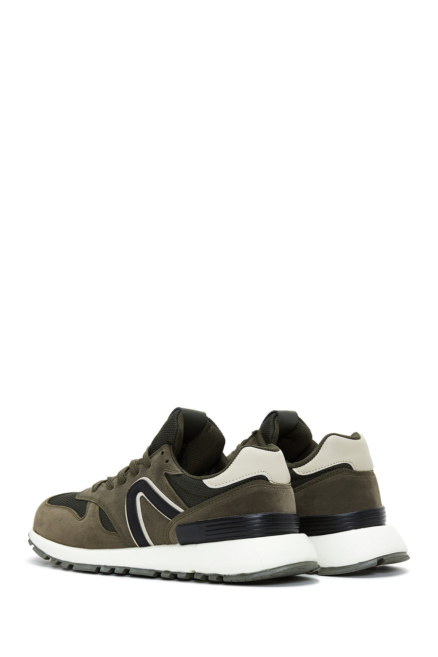 Men's Khaki Suede Leather Sneaker