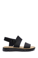 Camper Women's Black Oruga Sandals | Derimod