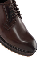 Men's Brown Lace-up Leather Casual Shoes | Derimod