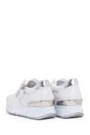 Women's Gray Printed Thick Soled Sneaker | Derimod