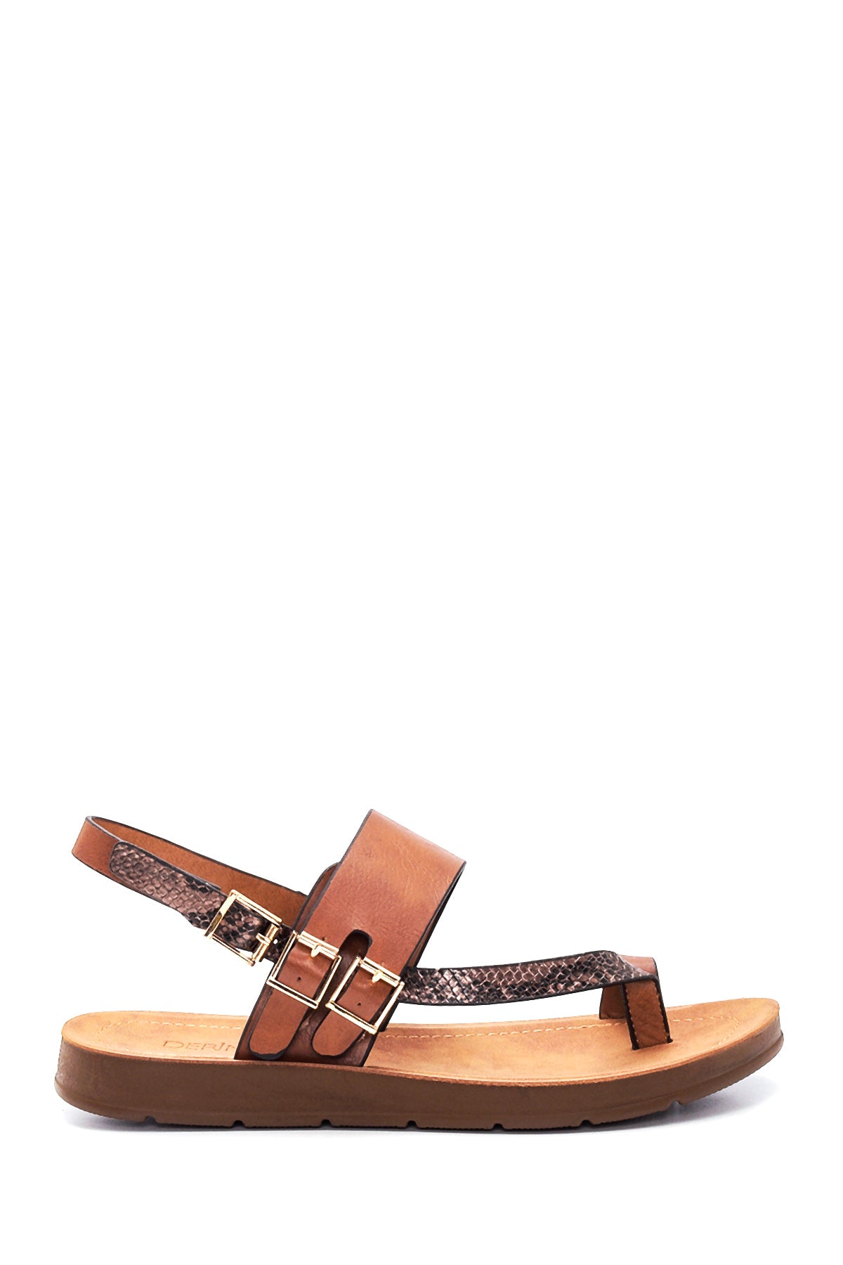 Kadın Desenli Sandalet 22SFE462114 | Derimod