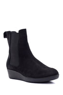 Women's Leather Nubuck Chelsea Boots | Derimod