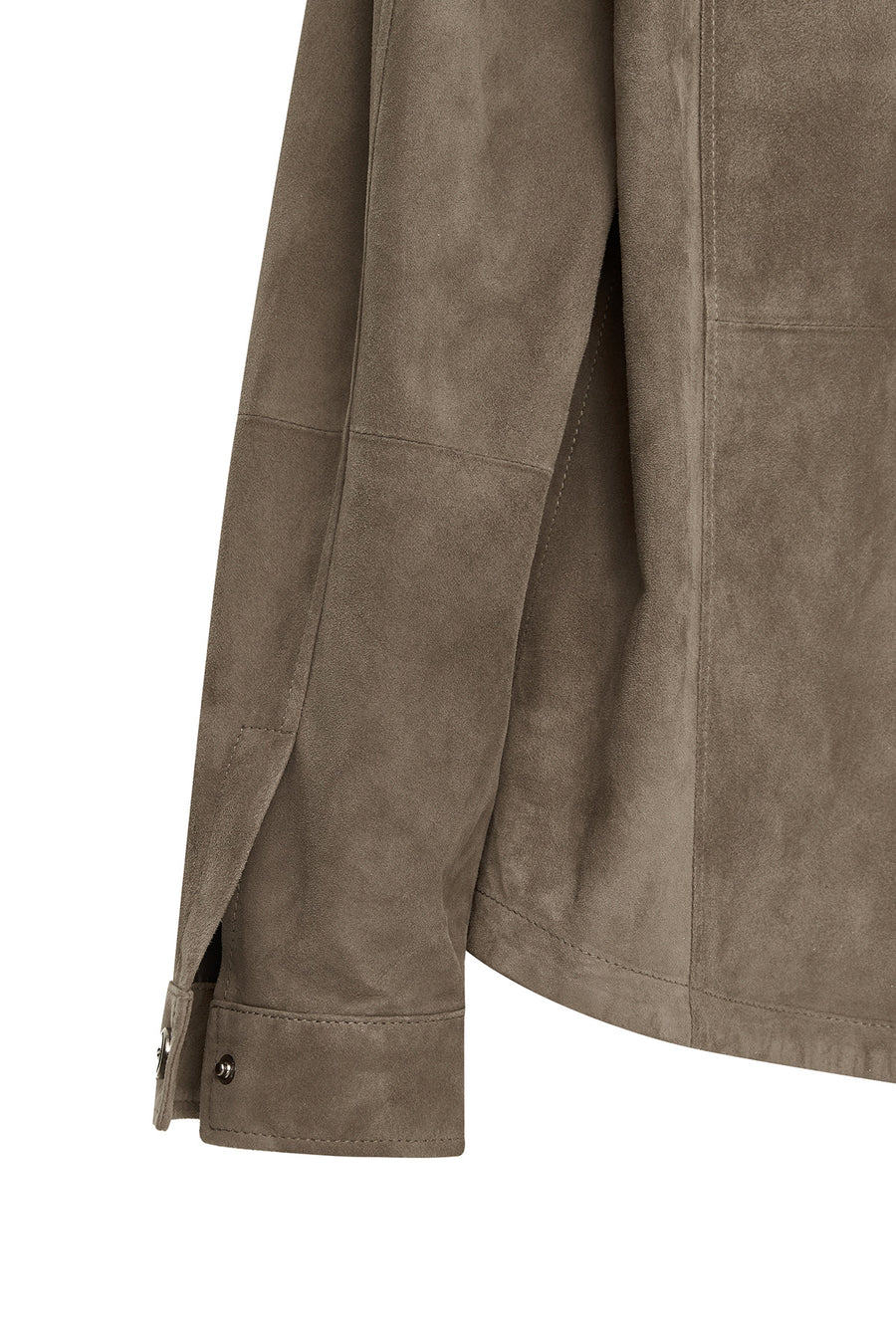 Kroos Men's Mink Suede Leather Jacket