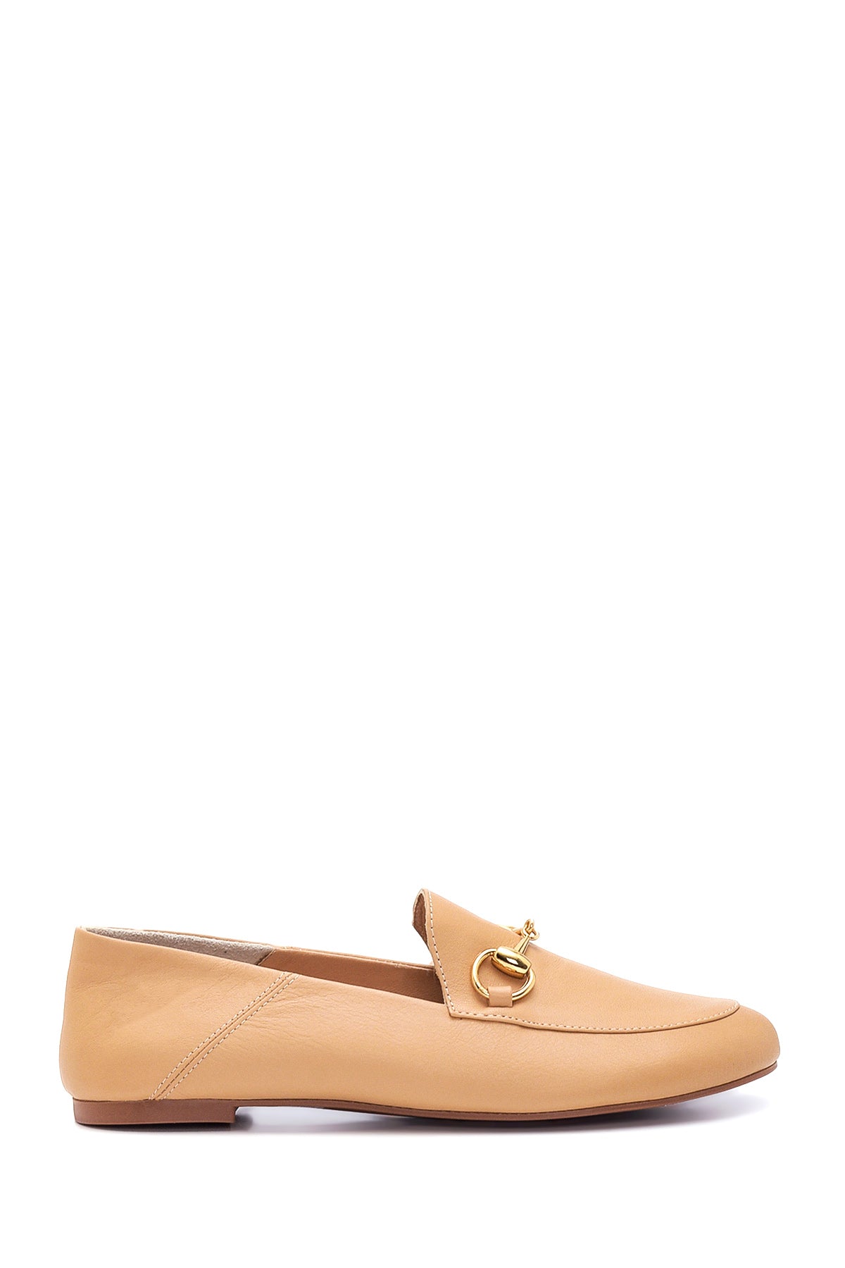 Kadın Deri Tokalı Loafer 22SFD291018 | Derimod