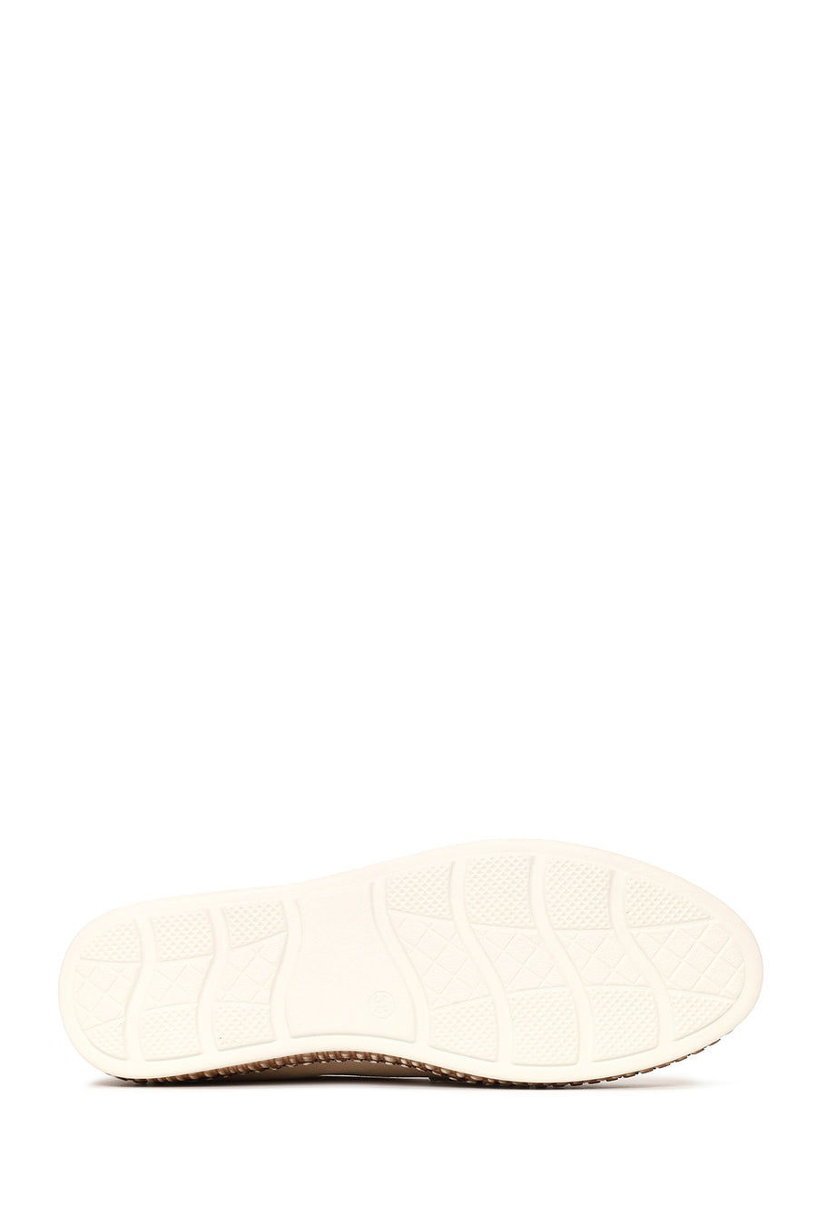 Woman Beige Suede Loafer