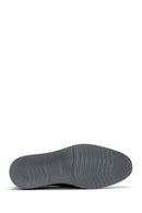 Erkek Lacivert Deri Casual Loafer | Derimod