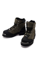 Harley Davidson Men's Khaki Leather Clemente Boots | Derimod