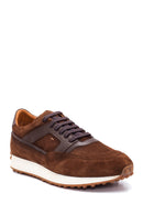 Erkek Deri Süet Sneaker | Derimod