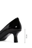 Kadın Rugan Topuklu Ayakkabı | Derimod