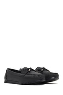 Kadın Siyah Tokalı Loafer | Derimod