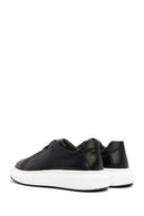 Men's Black Leather Sneaker | Derimod