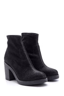 Women's Heeled Silvery Boots | Derimod