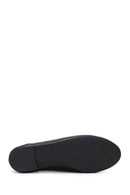 Kadın Siyah Deri Maskülen Loafer | Derimod