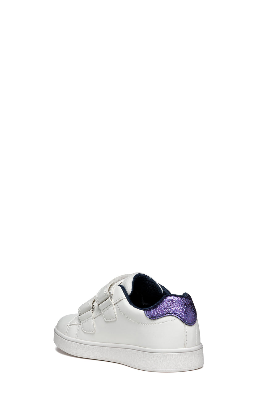 Geox Girls White Eclyper Strappy Sneaker