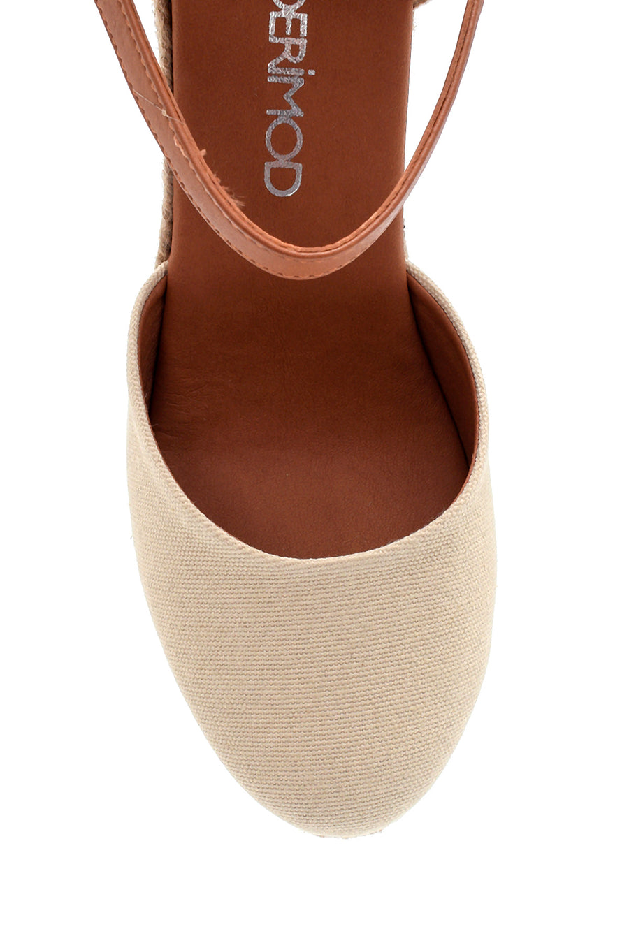 Kadın Kumaş Detaylı Espadril