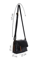 Women's Black Long Strap Crossbody Bag | Derimod