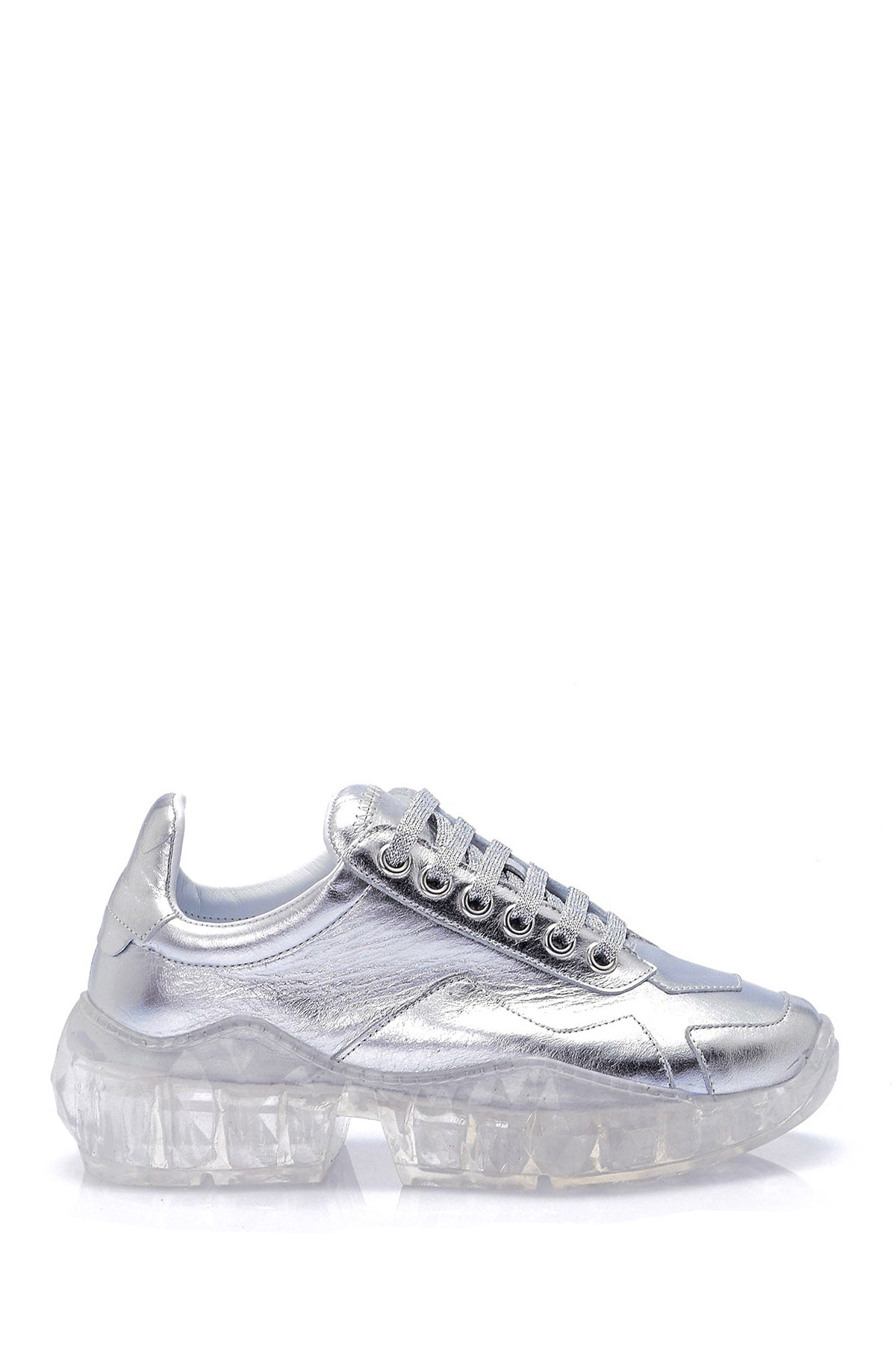 Women's Transparent Sole Sneaker 19SFD244514 | Derimod