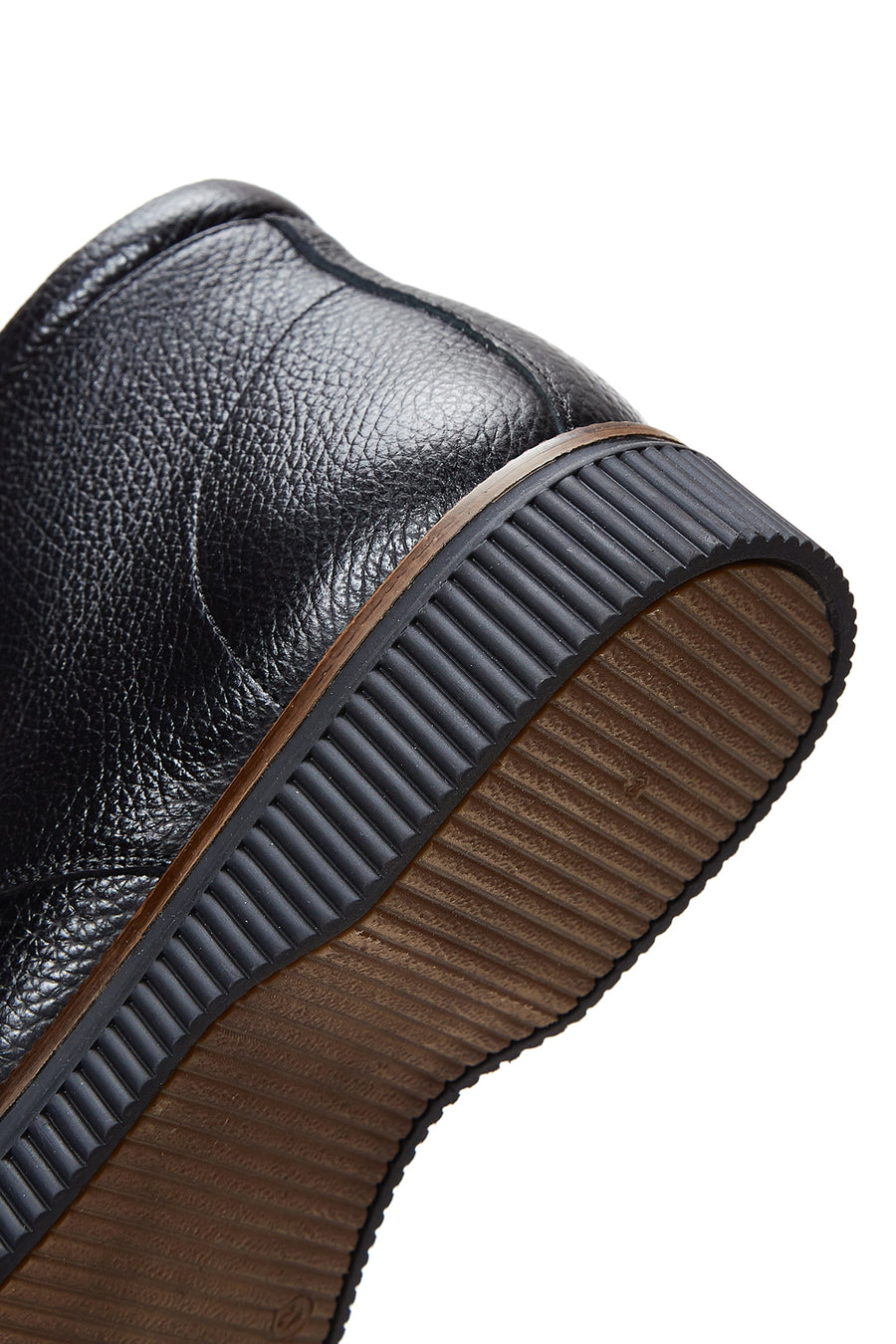 Men's Leather Flat Boots