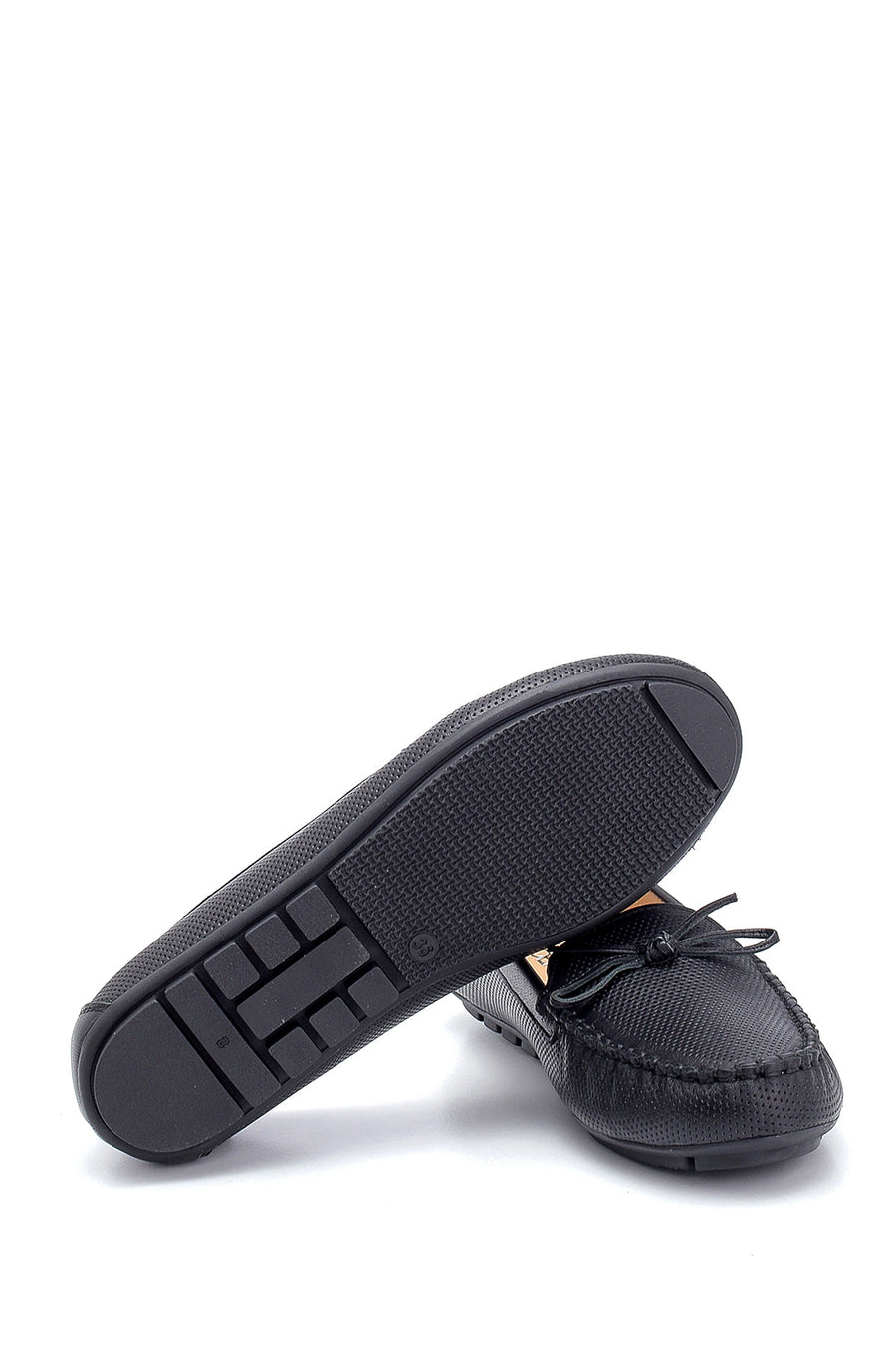 Kadın Deri Fiyonk Detaylı Loafer